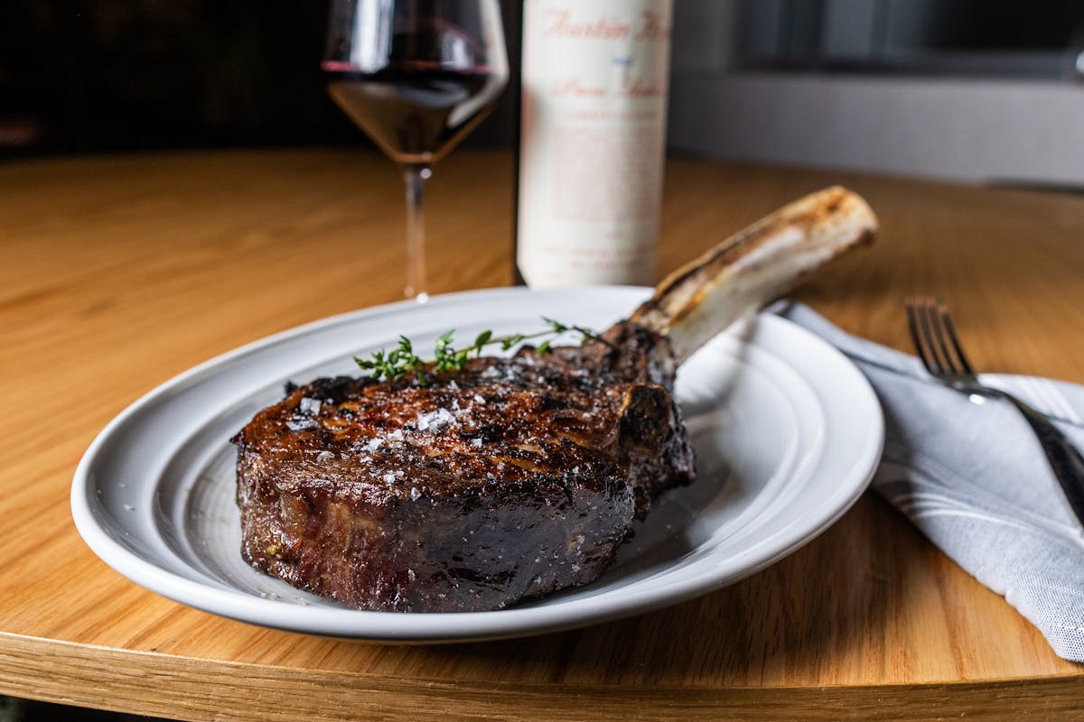 a piece of cake on a plate